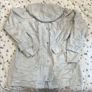 Russell Athletic Light Gray Raincoat